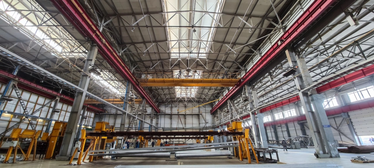 Supports and galvanizing